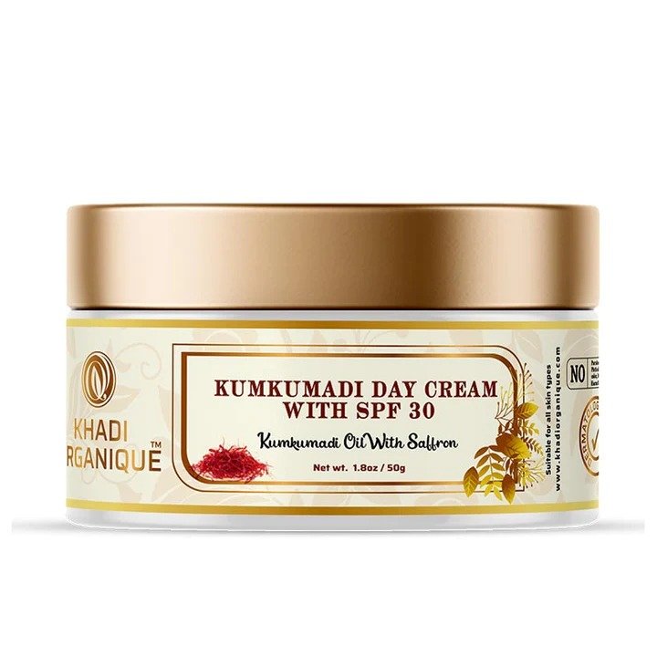 Khadi Organique Kumkumadi Day Cream With SPF 30