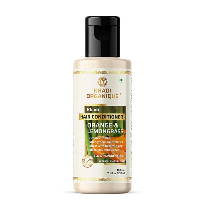 Khadi Organique Orange & Lemongrass Hair Conditioner