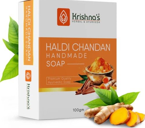 Krishna's Haldi Chandan Handmade Soap