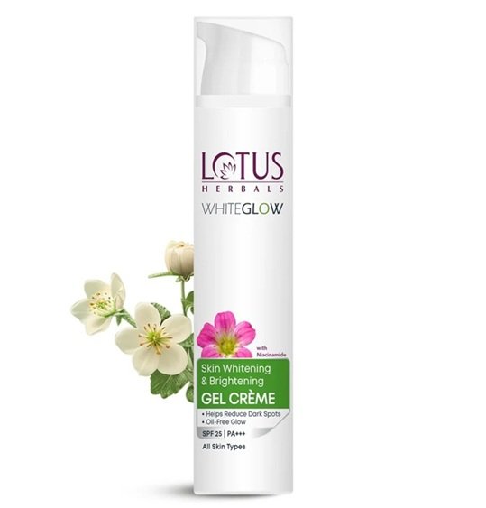 Lotus Herbals WhiteGlow Skin brightening Gel Creme SPF 25 PA+++