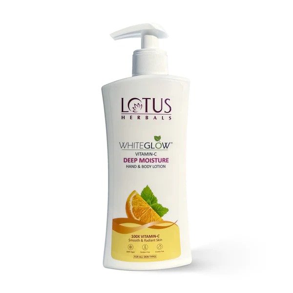 Lotus WhiteGlow Vitamin C Deep Moisture Hand & Body Lotion
