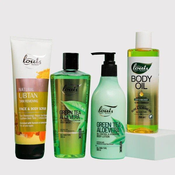 Louis Herbals Daily Essential Body Care Combo