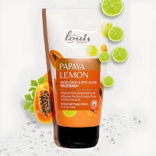 Louis Herbals Papaya Lemon Antiblemish & Spot Clear Face Wash