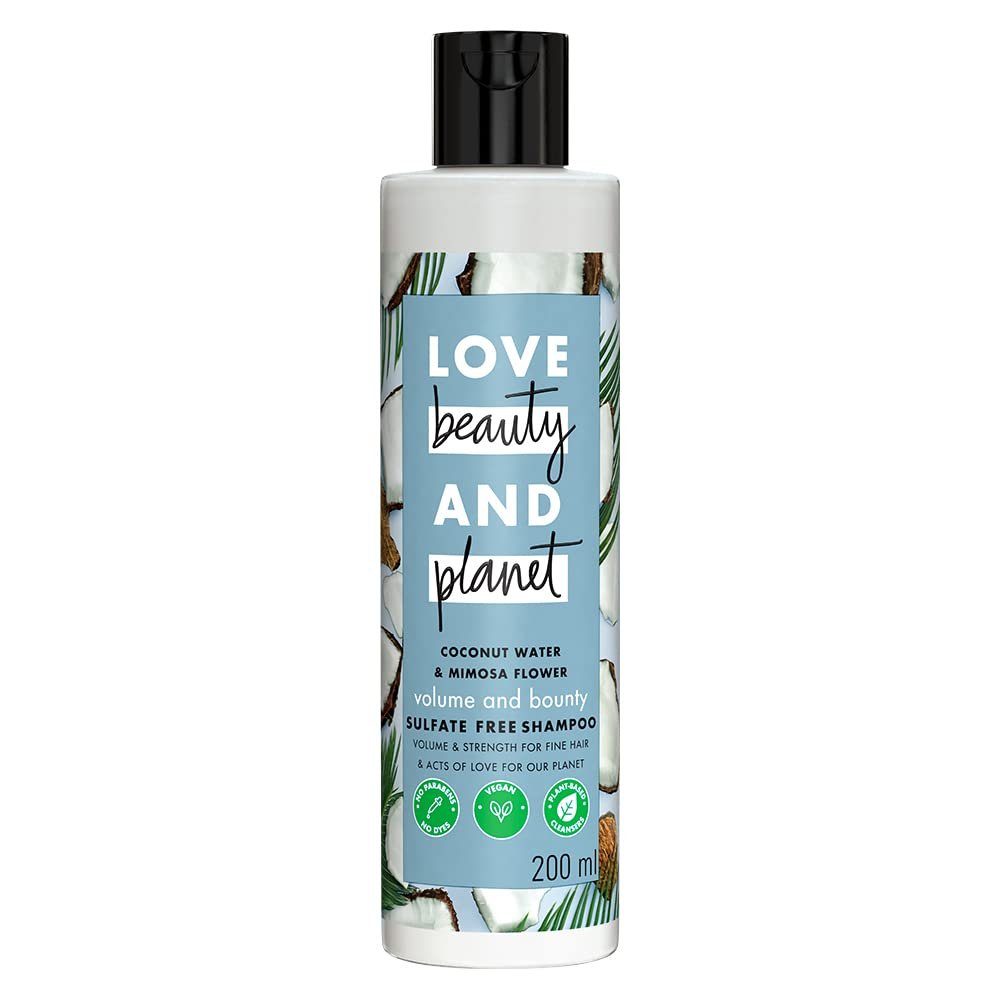 Love Beauty and Planet Coconut Water & Mimosa Flower Sulfate Free Volume and Bounty Shampoo