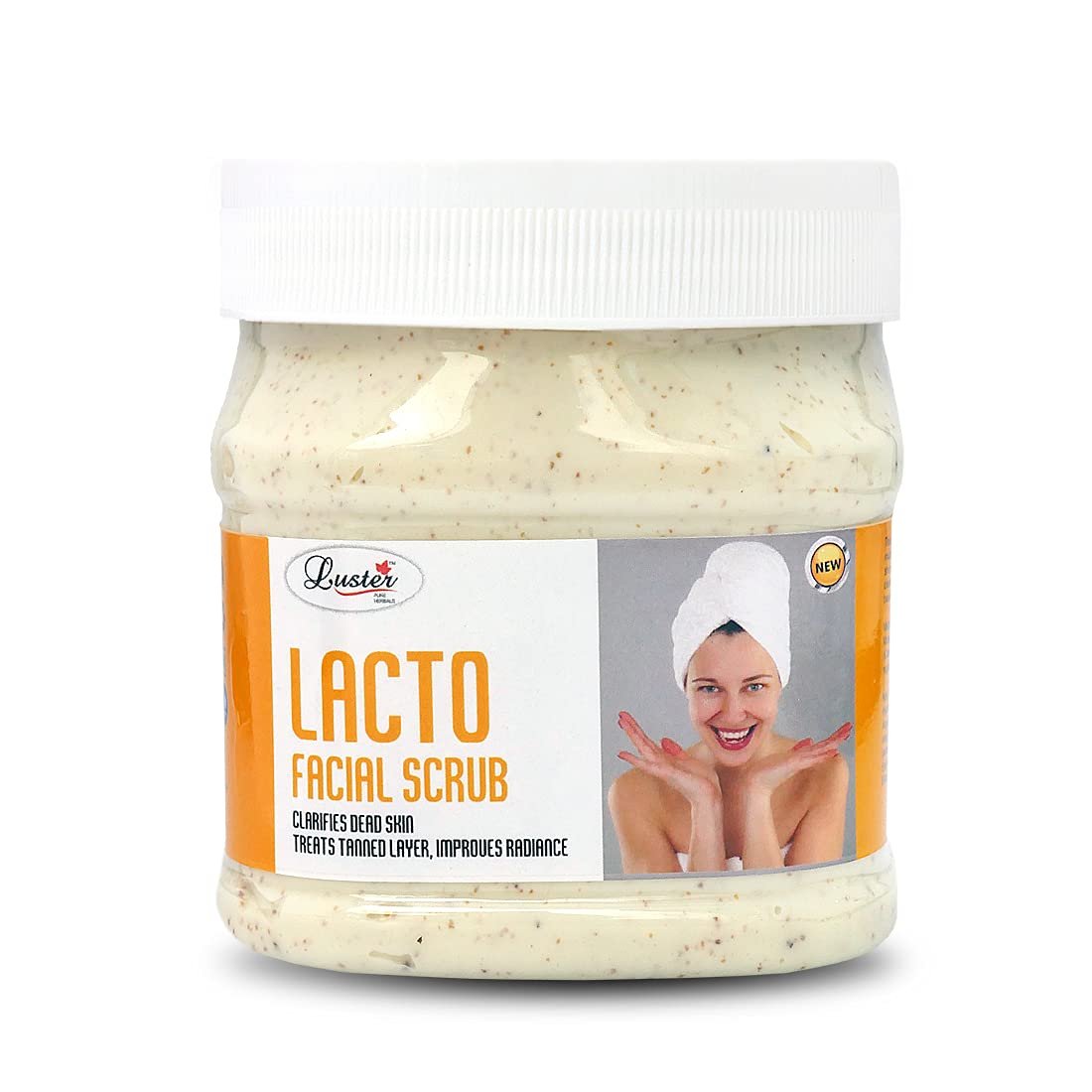 Luster Cosmetics Lacto Face & Body Facial Scrub