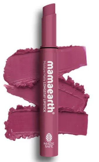 Mamaearth Moisture Matte Long Stay Lipstick-Pink Tulip 