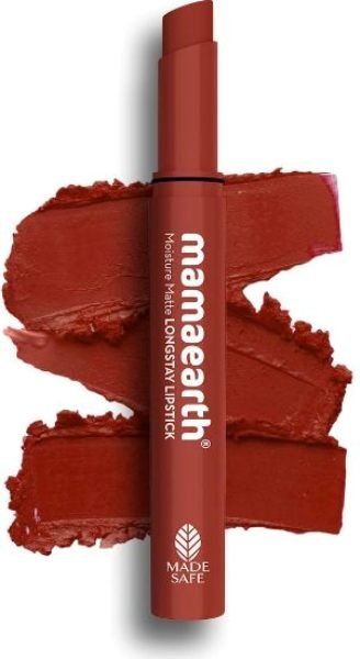 Mamaearth Moisture Matte Longstay Lipstick Citrus Nude