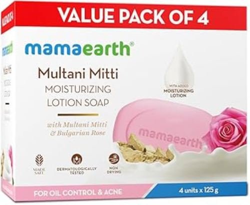Mamaearth Multani Mitti Moisturizing Lotion Soap