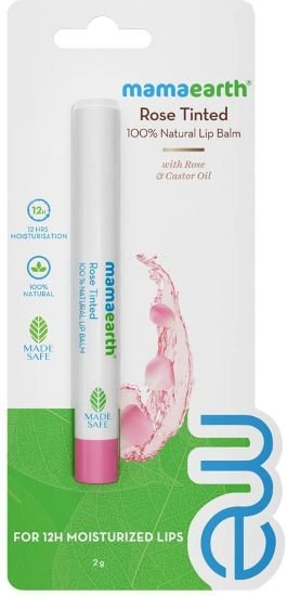 Mamaearth Rose Tinted Lip Balm