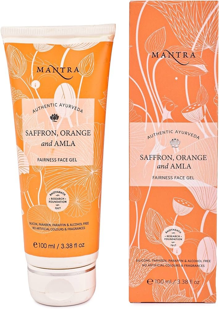 Mantra Herbal Saffron, Orange And Amla Glowing Face Gel