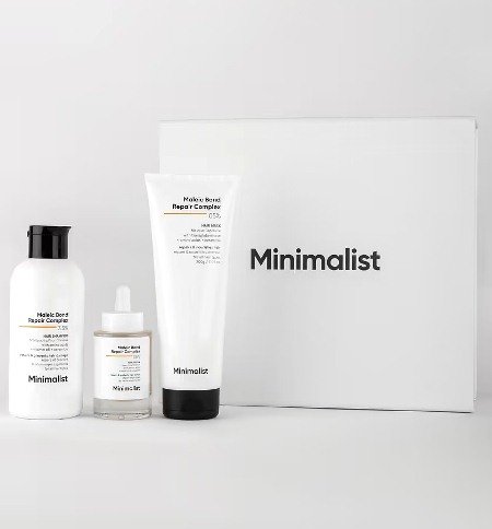 Minimalist Maleic Bond Repair Hair Care Gift Set