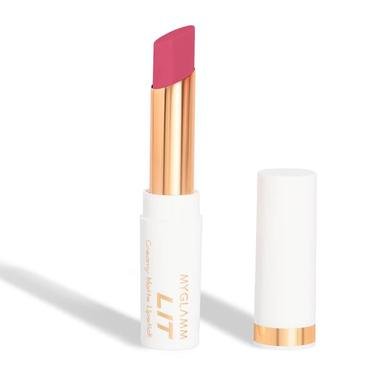 MyGlamm LIT Creamy Matte Lipstick + Define It Lip Liner