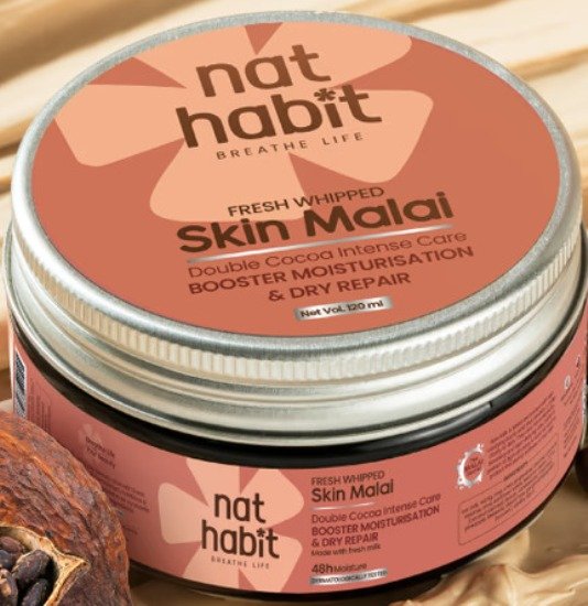 Nat Habit Double Cocoa Intense DermaCare Body Malai