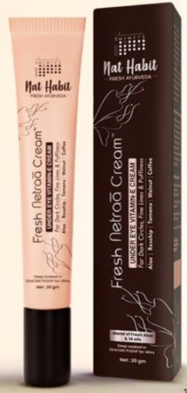 Nat Habit Fresh Netraā Cream UnderEye Vit-E Cream