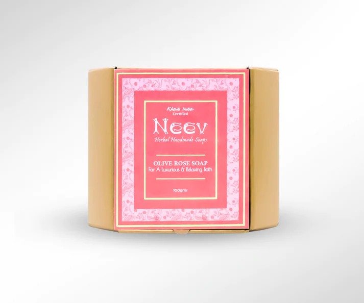 Neev Olive Rose Handmade Soap