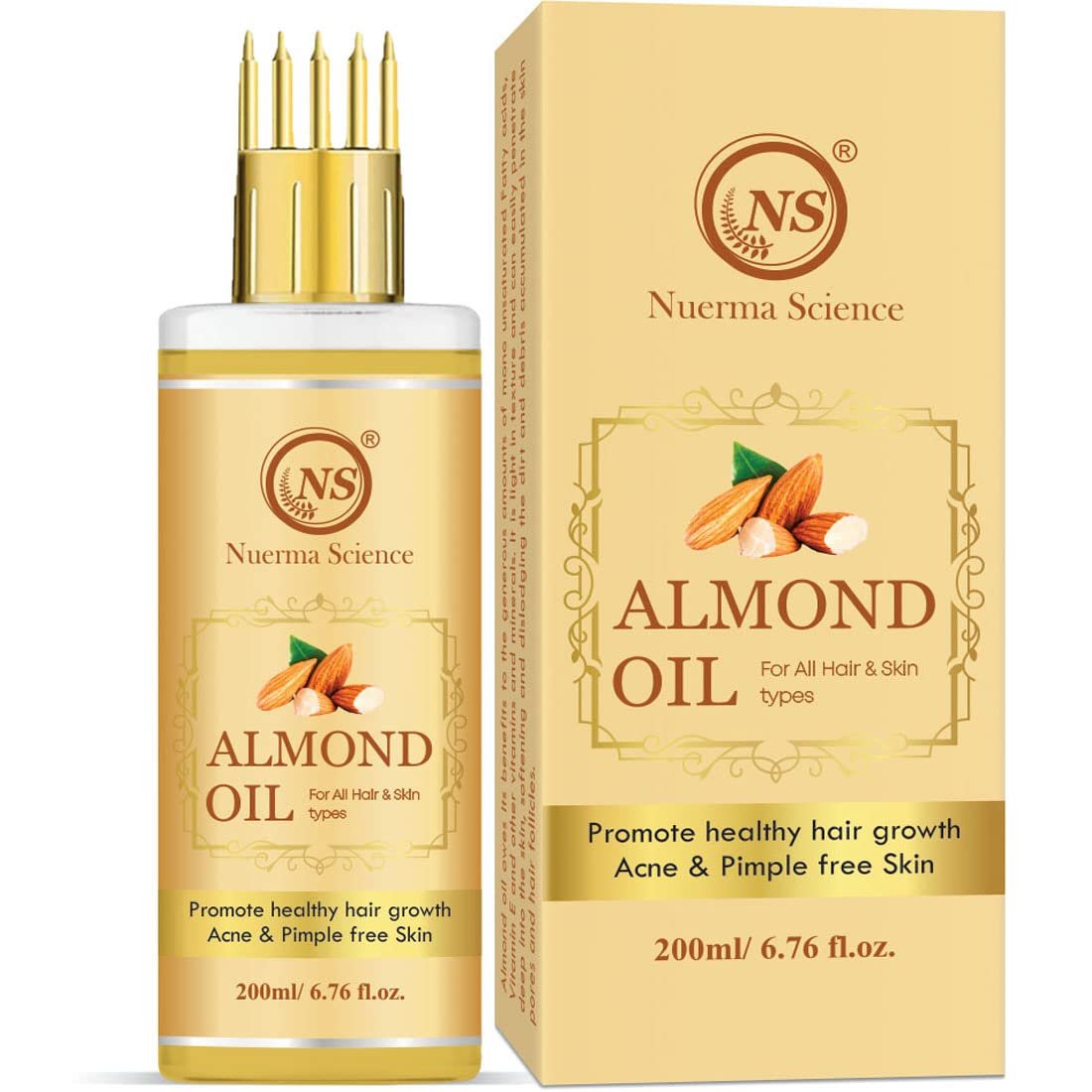 Nuerma Science Pure Almond Hair Oil