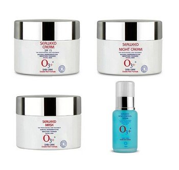 O3+ Seaweed Day and Night Cream Mask Serum Set