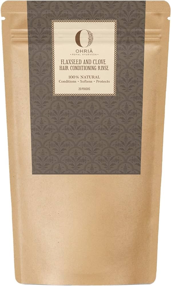 Ohria Ayurveda  Flaxseed & Clove Hair Conditioning Rinse