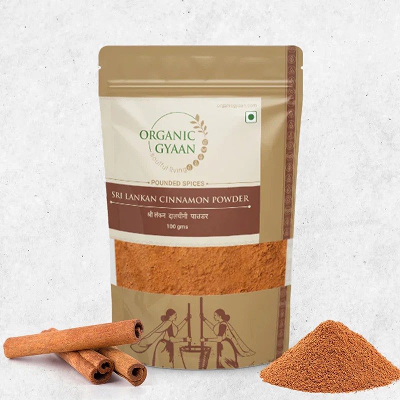 Organic Gyaan  Sri Lankan Cinnamon/ Ceylon Cinnamon Powder 