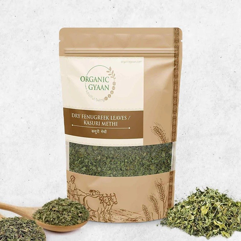 Organic Gyaan Dry Fenugreek Leaves / Kasuri Methi