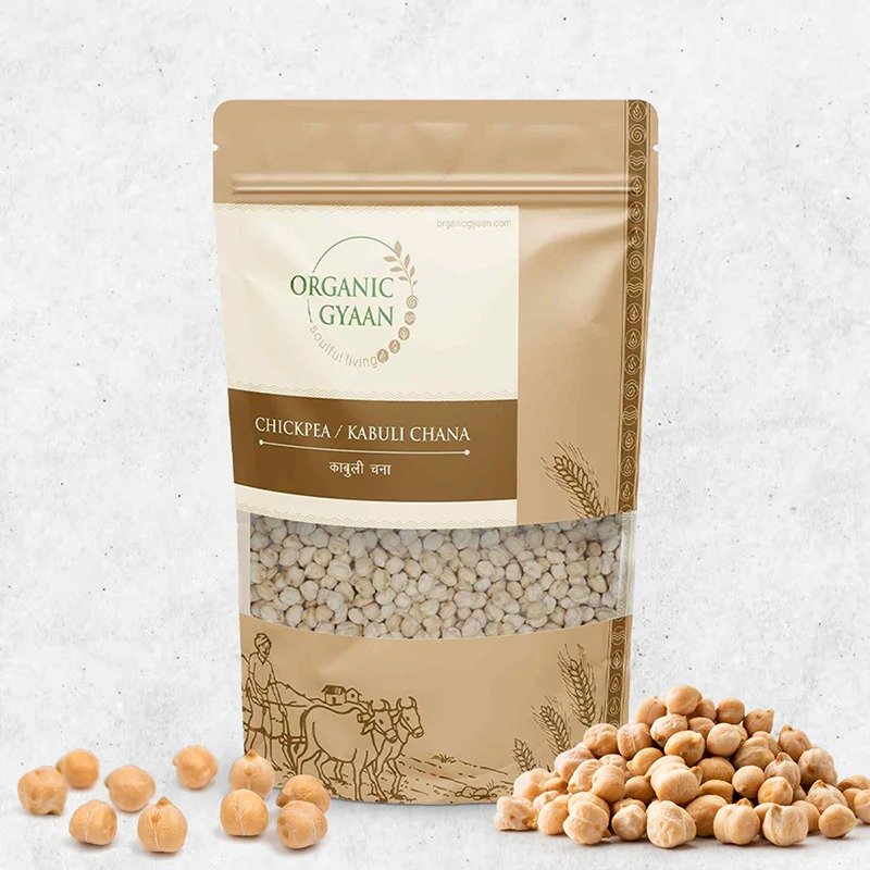 Organic Gyaan  Kabuli Chana | Chickpea 