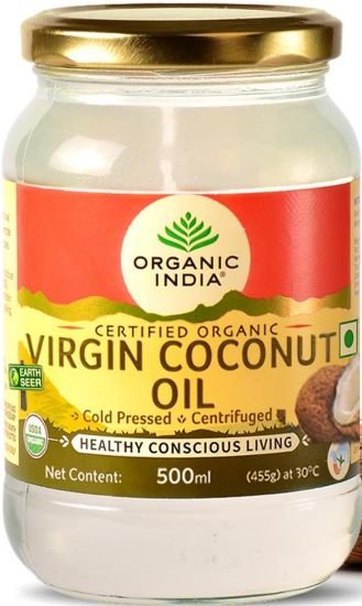 Organic India Cold Pressed Virgin Coconut Oil