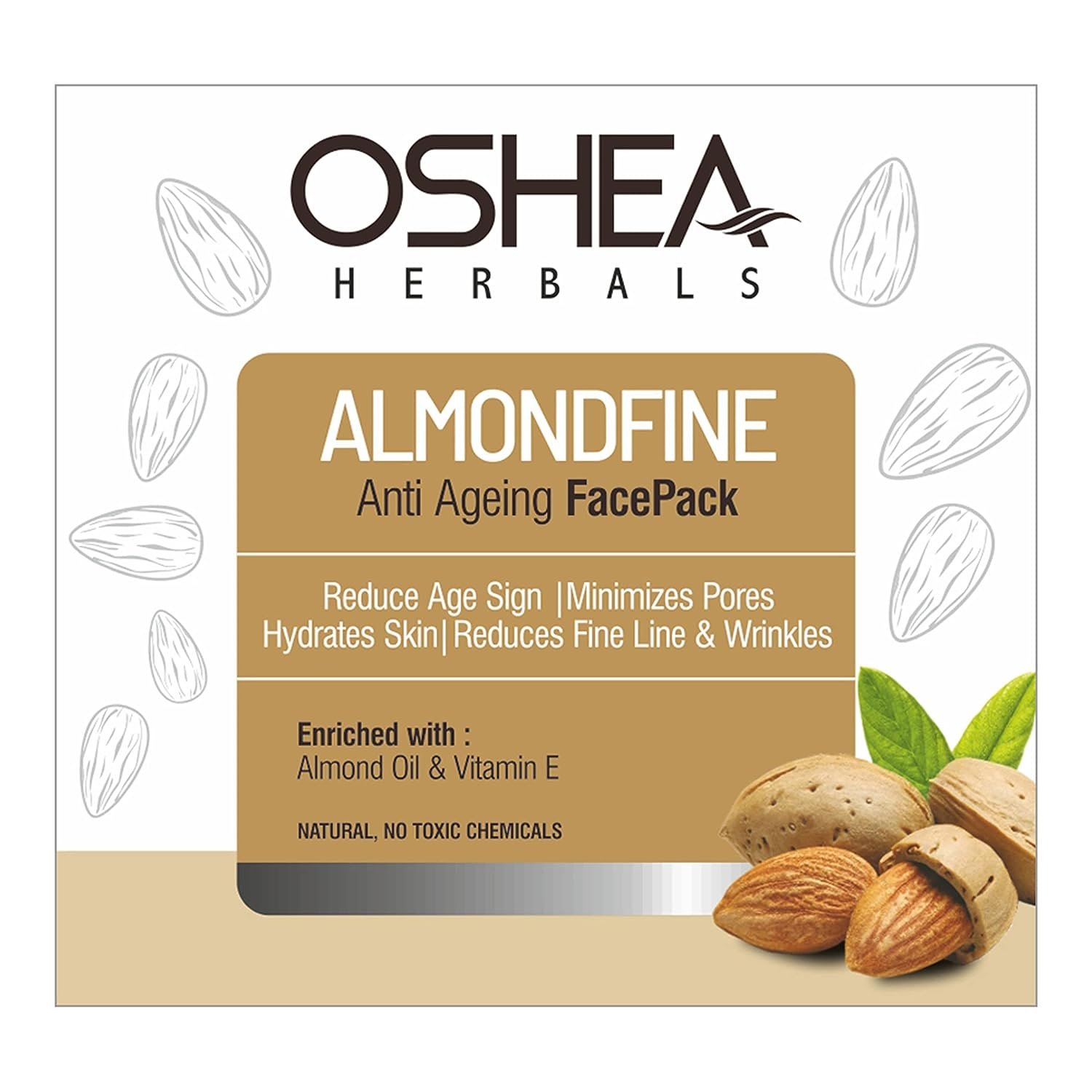 Oshea Herbals Almondfine Anti-Ageing Facepack