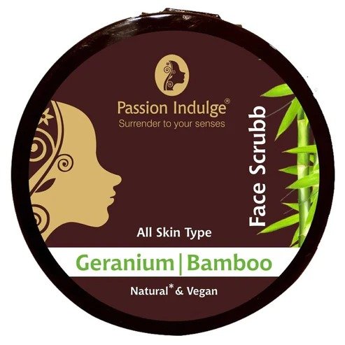 Passion Indulge Bamboo with Geranium Face Scrubb
