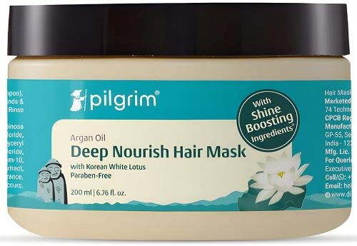 Pilgrim Argan Oil Hair Mask with White Lotus & Camellia