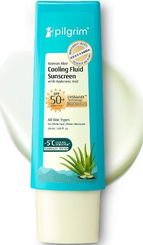 Pilgrim Korean Aloe Cooling Fluid Sunscreen