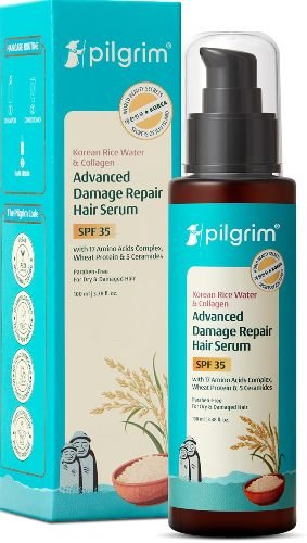 Pilgrim Korean Rice Water & Collagen Advanced Damage Repair Hair Serum