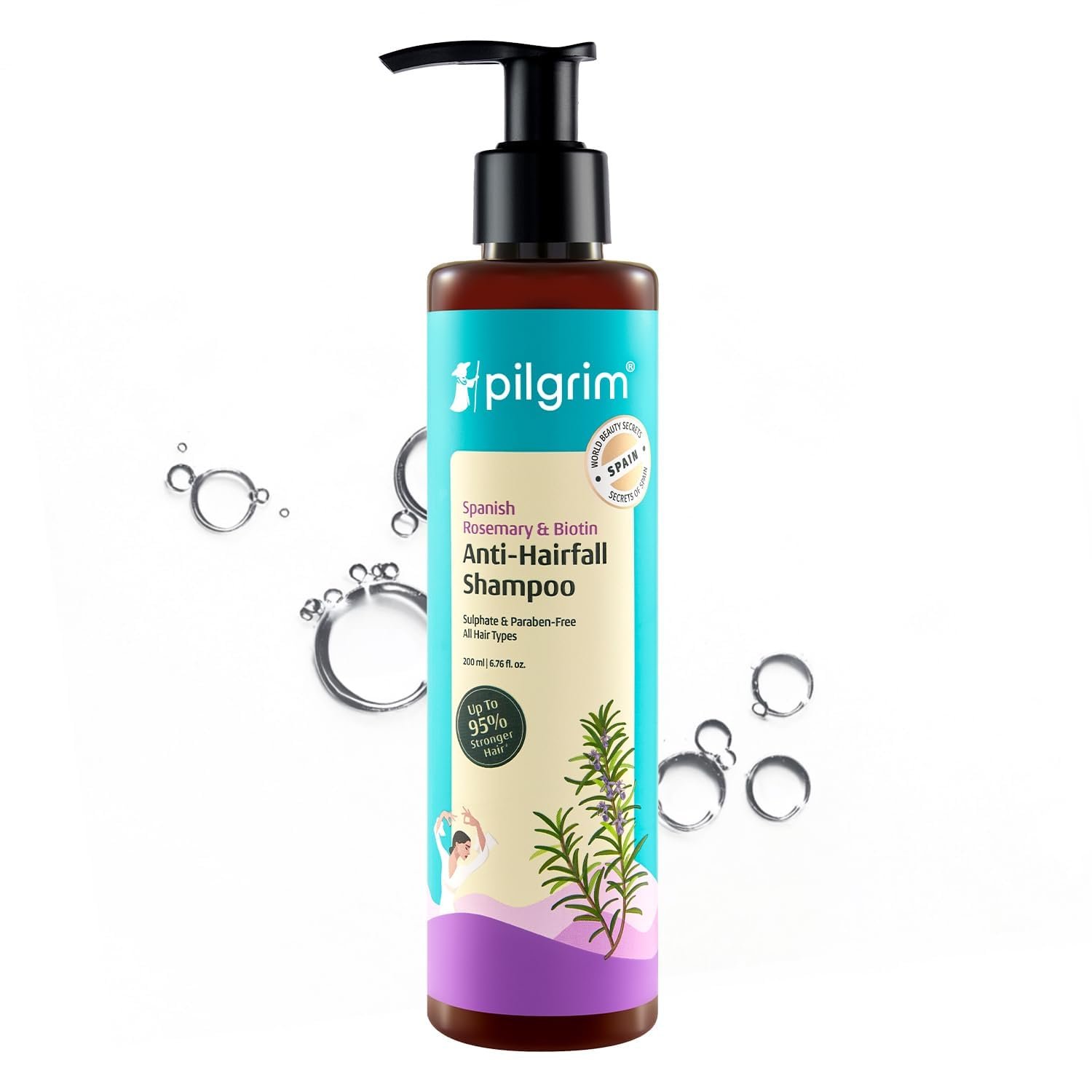 Pilgrim Australian Tea Tree Non-Drying Anti-Dandruff Shampoo Cool Menthol