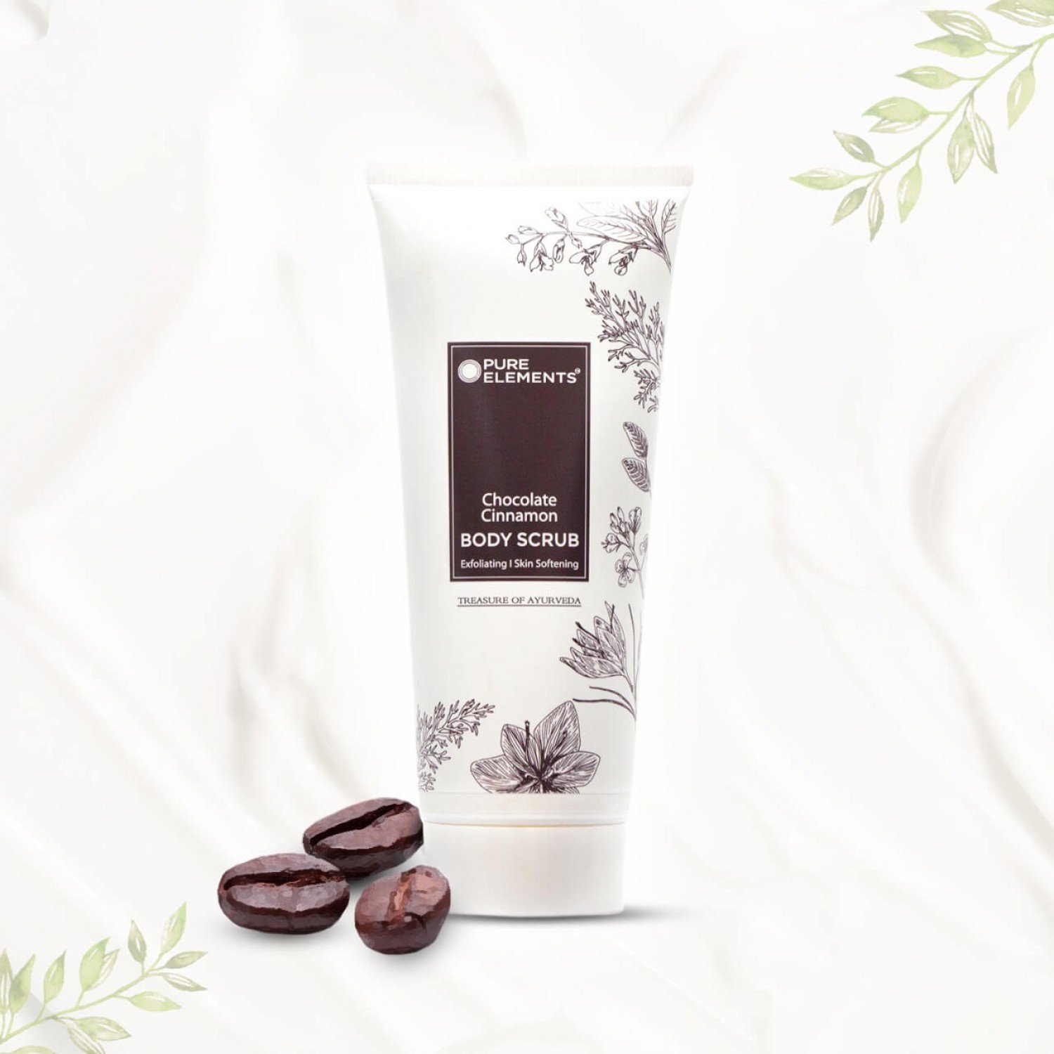 Pure Element Chocolate Cinnamon Body Scrub