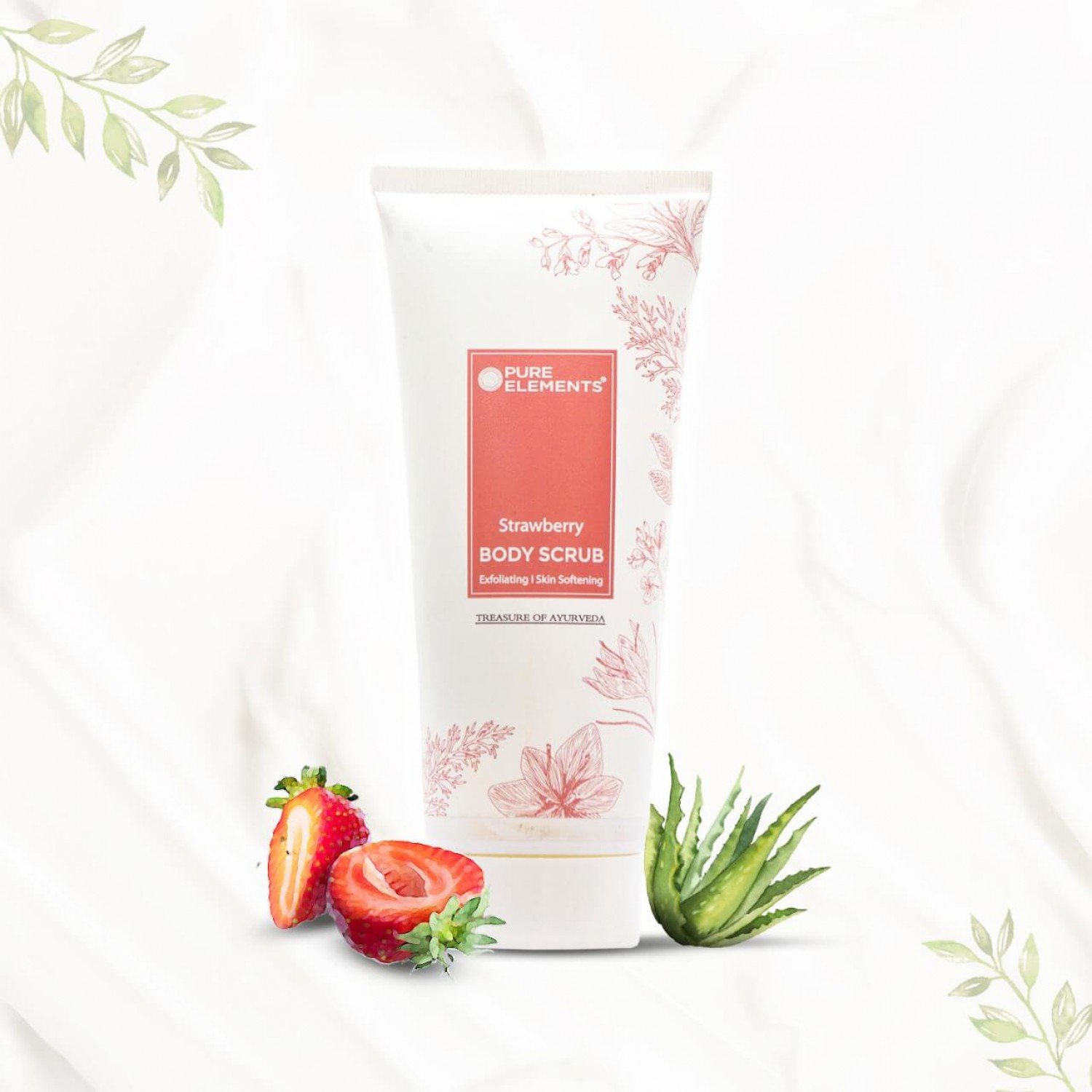 Pure Element Strawberry Body Scrub
