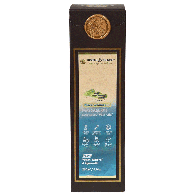 Roots and Herbs Black Sesame Oil