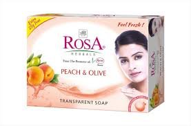 Rosa Herbal Care Herbal Peach & Olive Soap