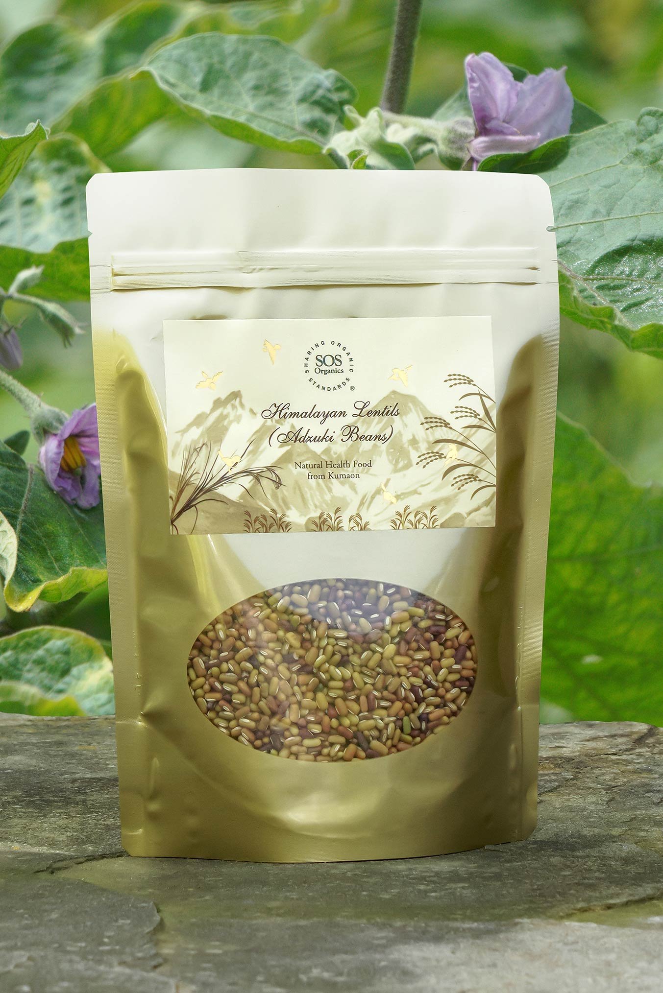 SOS Organics Himalayan Lentils Adzuki Beans