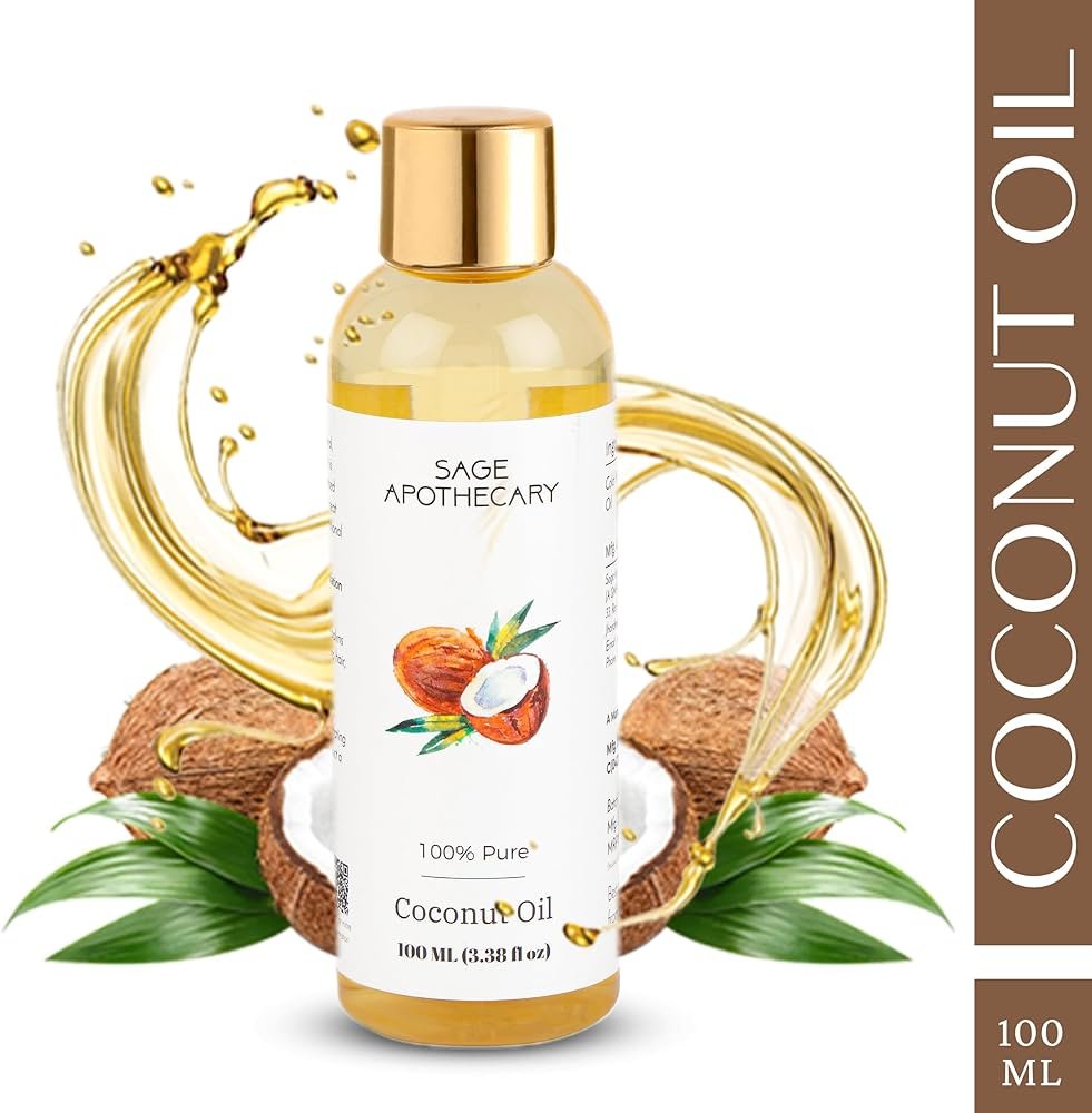 Sage Apothecary Pure & Natural Coconut Oil