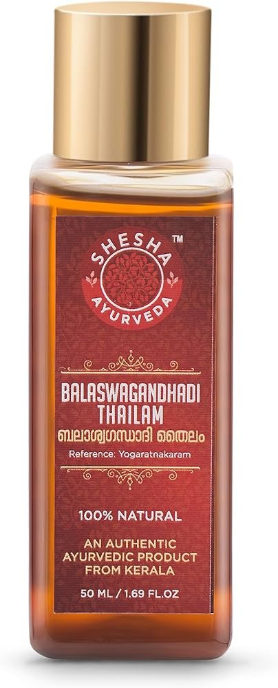 Shesha Ayurveda Balaswagandhadi Muscle Tone Massage Oil