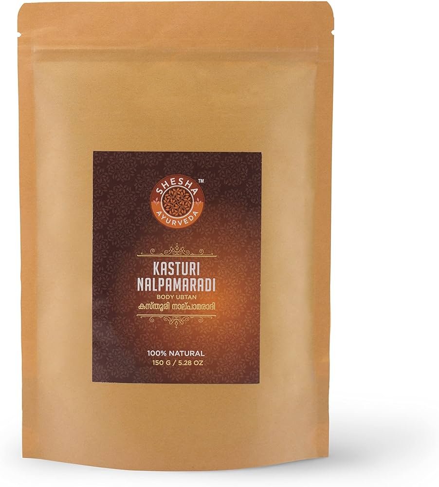 Shesha Ayurveda Kasturi Nalpamaradi Skin Brightening & De-tanning Body Ubtan