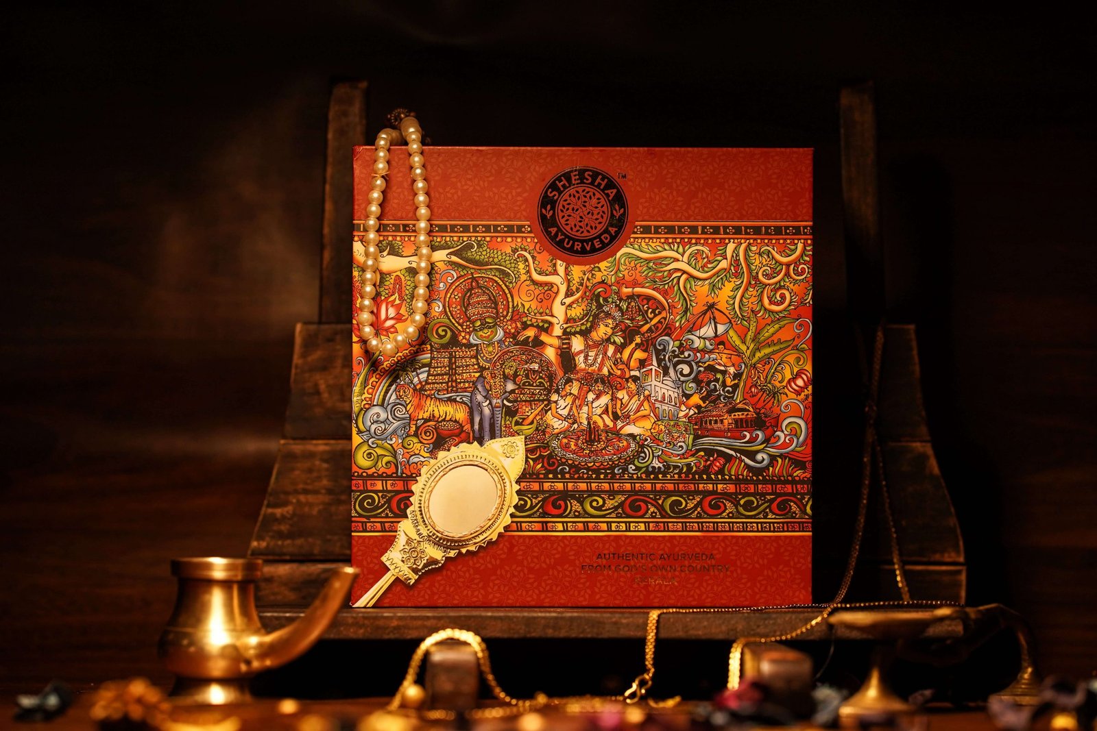 Shesha Ayurveda Kerala Traditional Gift Box