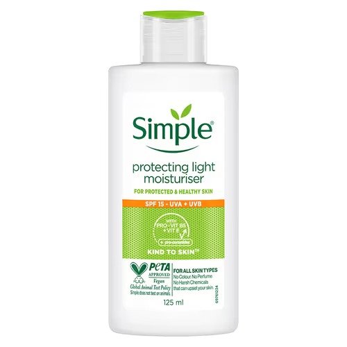 Simple Protecting Light Moisturiser with SPF 15