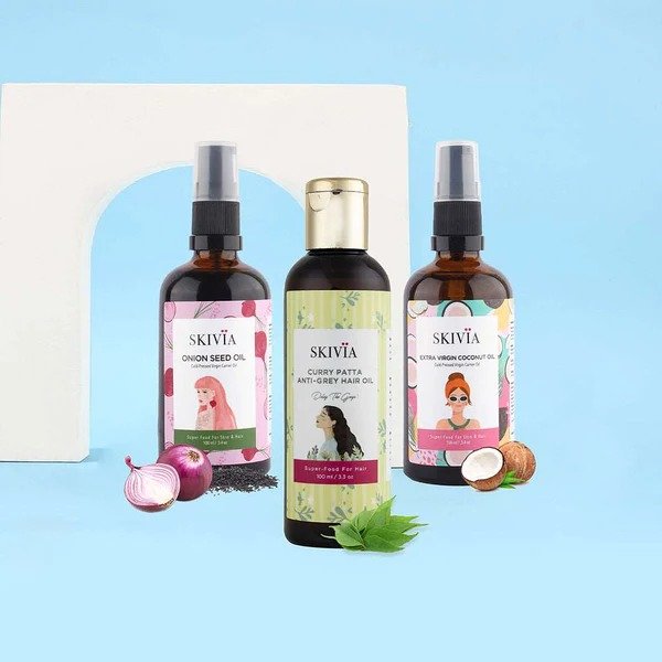 Skivia Complete Hair Care Oil Combo