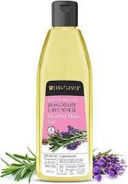Soul Flower  Rosemary Lavender Healthy Hair Oil