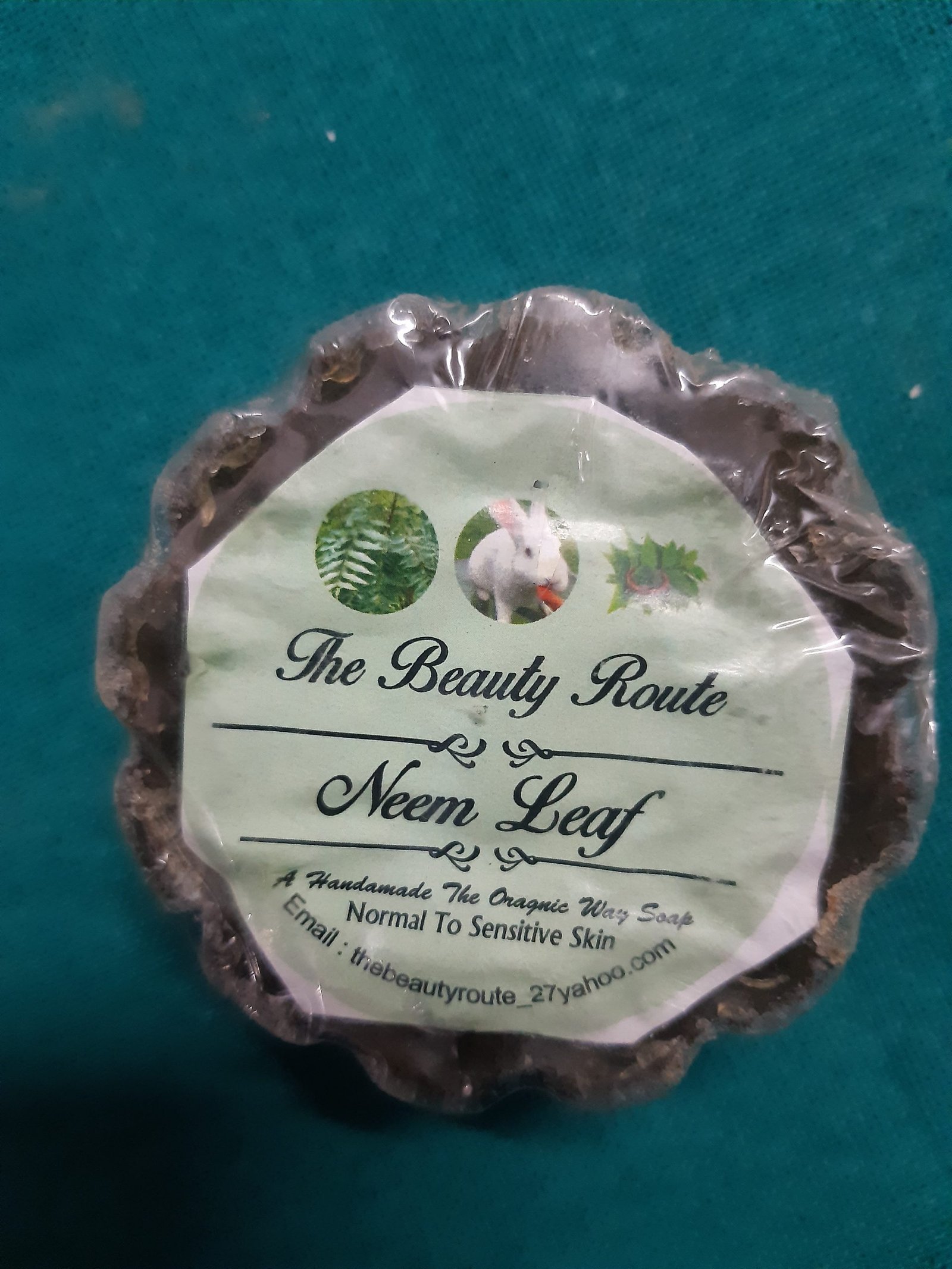 The Beauty Route Best Organic Soap-Neem Leaf