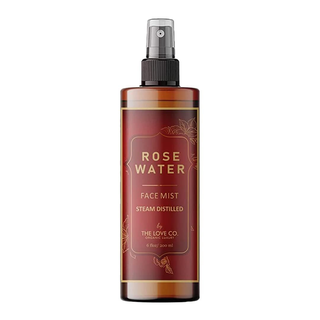 The Love Co Steam Distilled Rose Water Face Toner