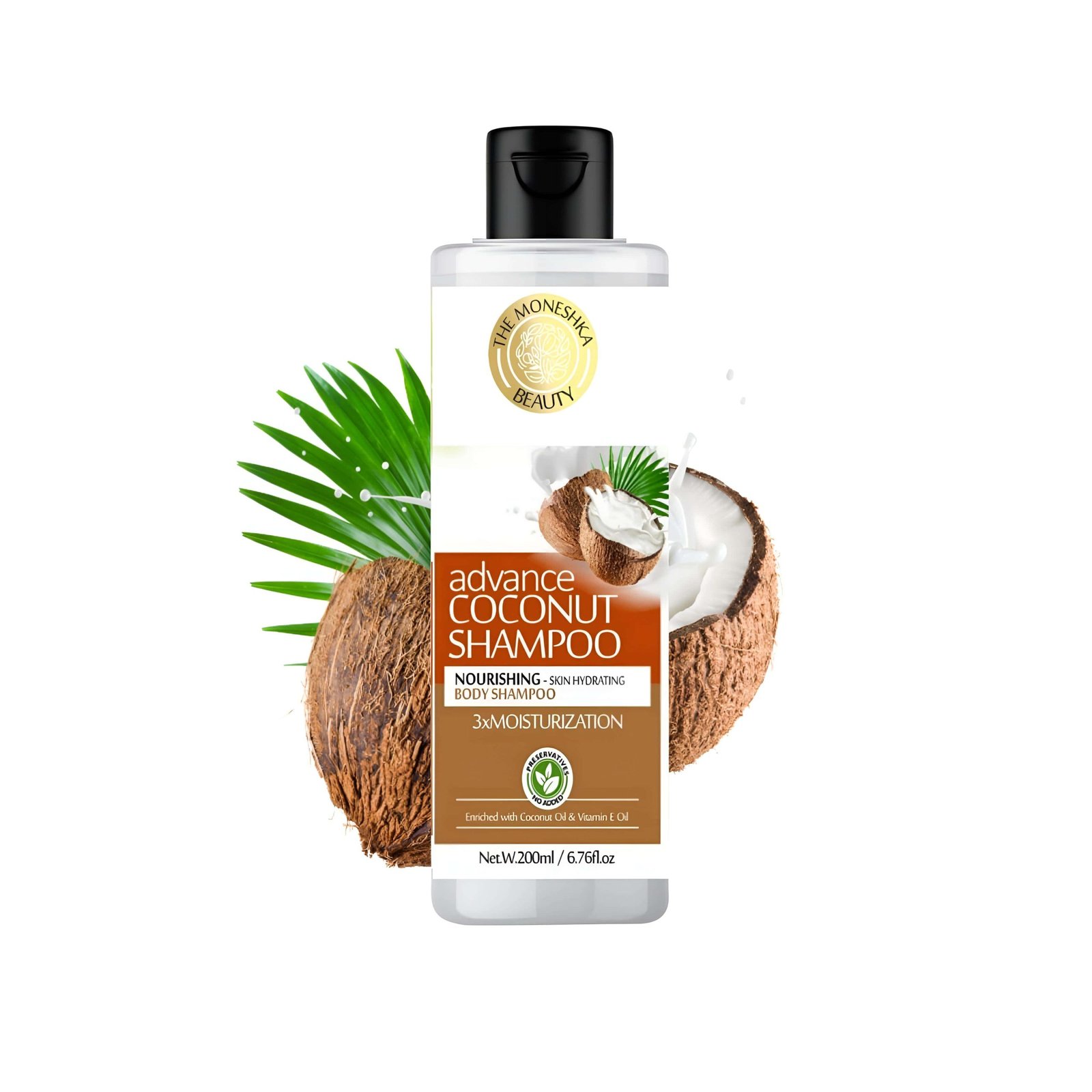 The Moneshka Beauty Coconut Smoothening Shampoo