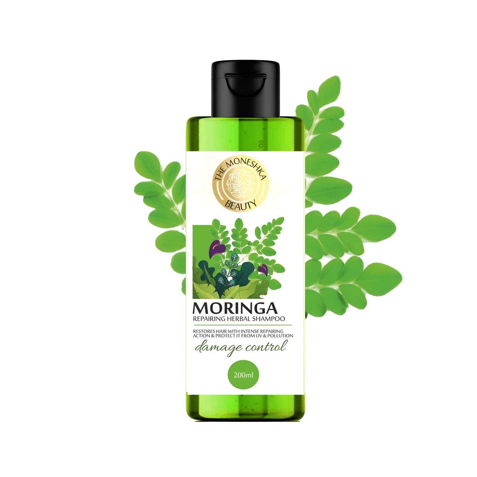 The Moneshka Beauty Moringa for Strength & Shine Hair Shampoo
