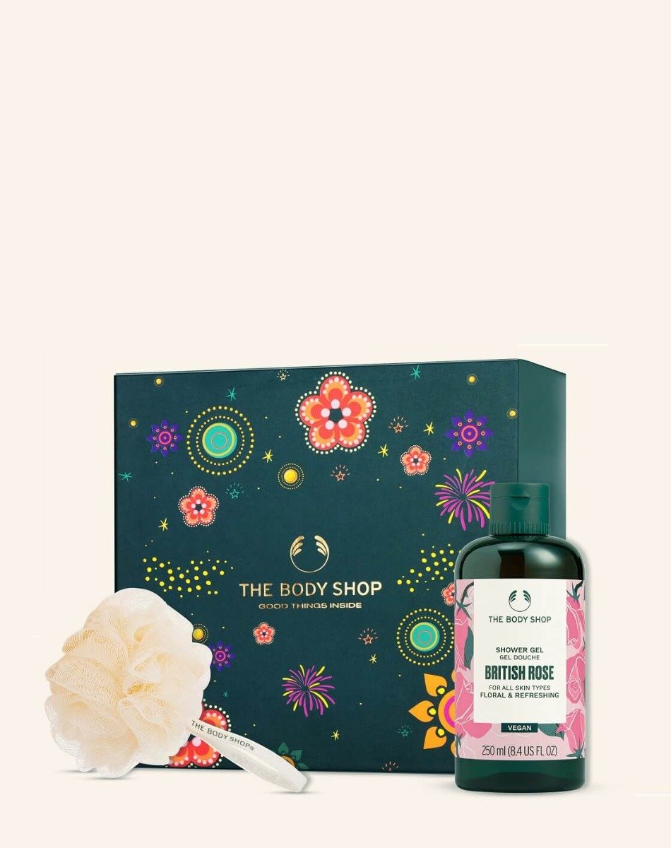 The body shop British Rose Shower Gel Gift Box