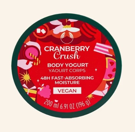 The body shop Cranberry Crush Body Yogurt